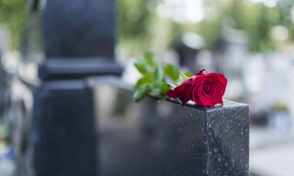 informacja o śmierci i pogrzebie